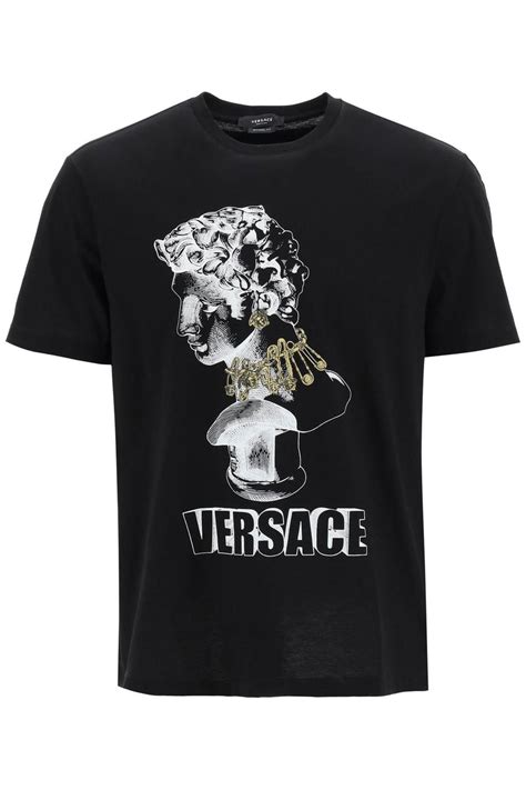 maglia stampata versace|Magliette e Felpe .